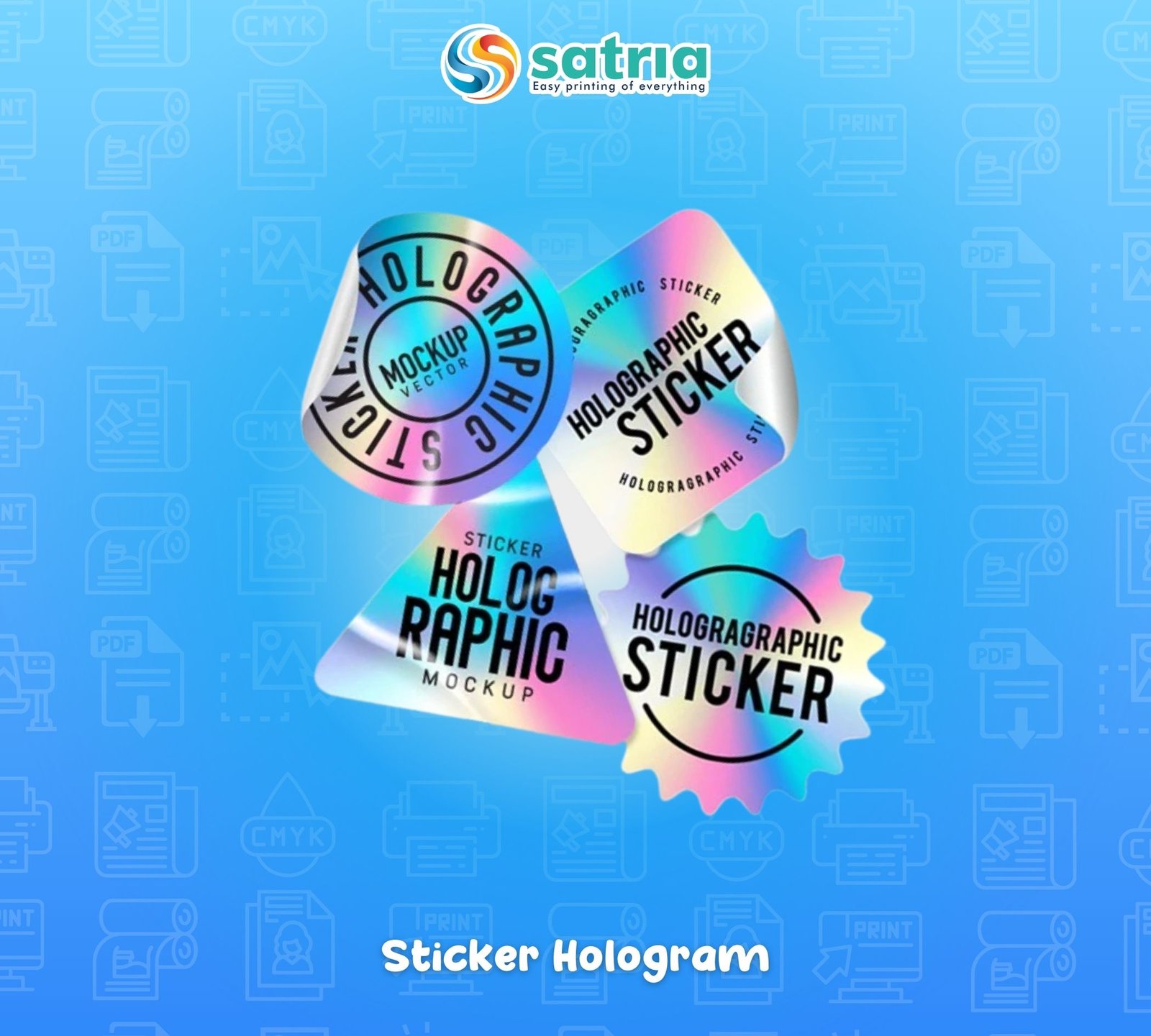 STIKER HOLOGRAM